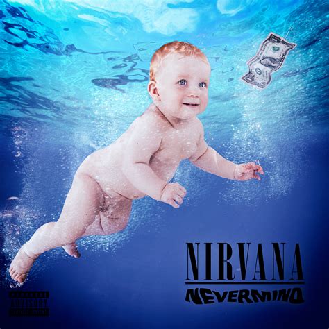 nirvana nevermind album cover meaning.